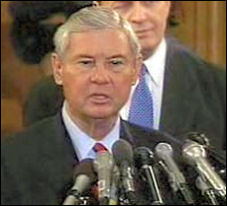 Photo: Senator Bob Graham - click for link to full PBS transcript