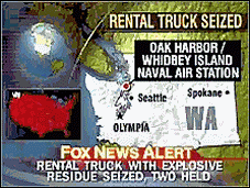 Police Seize Rental Truck With TNT Traces -- 'Documents read to Fox News indicate that both driver and passenger were Israeli nationals.'