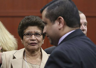 George Zimmerman with his Mother