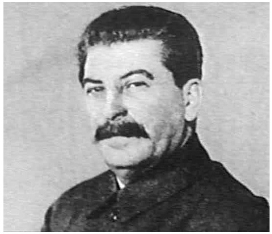 Mass murderer Josef Stalin