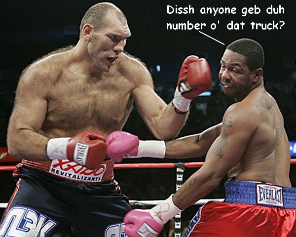 Harrison was left with a broken nose and concussion and