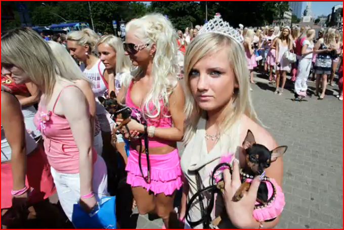 Blonde Latvian Women Have 96