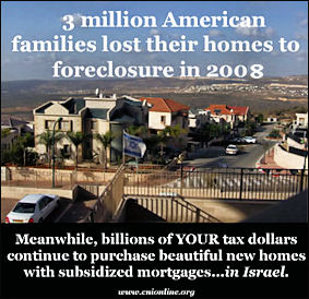Foreign Aid Tax Dollars to Israel during Economic Crisis Photo By Frank Pilla
