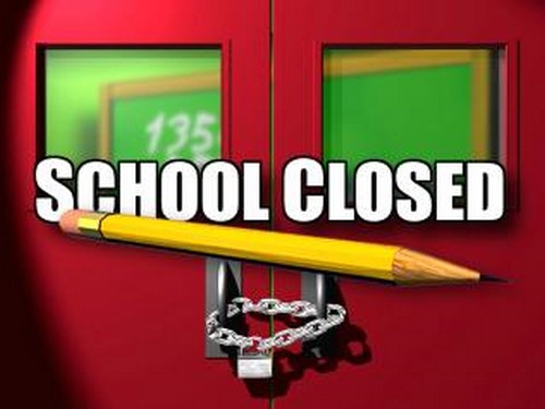school closures due to weather